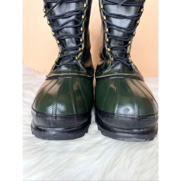 SOREL DOMINATOR Arctic Heavy Winter Snow Boots Dark Green Mens 9 main image 6